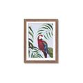 Picture of Red Parrot Paradise II _GroupedProduct_Rectangle_Portrait_Framed_Matted_