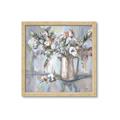 Picture of Beautiful Flower In Jar _GroupedProduct_Square_Framed_Matted_