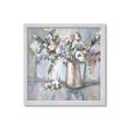 Picture of Beautiful Flower In Jar _GroupedProduct_Square_Framed_Matted_
