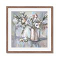 Picture of Beautiful Flower In Jar _GroupedProduct_Square_Framed_Matted_