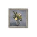 Picture of Drinking Glass With Flower _GroupedProduct_Square_Framed_Matted_