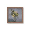 Picture of Drinking Glass With Flower _GroupedProduct_Square_Framed_Matted_