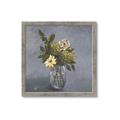 Picture of Drinking Glass With Flower _GroupedProduct_Square_Framed_Matted_