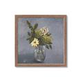 Picture of Drinking Glass With Flower _GroupedProduct_Square_Framed_Matted_