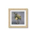 Picture of Drinking Glass With Flower _GroupedProduct_Square_Framed_Matted_