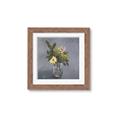 Picture of Drinking Glass With Flower _GroupedProduct_Square_Framed_Matted_