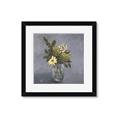 Picture of Drinking Glass With Flower _GroupedProduct_Square_Framed_Matted_