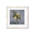 Picture of Drinking Glass With Flower _GroupedProduct_Square_Framed_Matted_