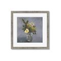 Picture of Drinking Glass With Flower _GroupedProduct_Square_Framed_Matted_