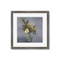Picture of Drinking Glass With Flower _GroupedProduct_Square_Framed_Matted_