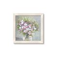 Picture of Pink And White Roses _GroupedProduct_Square_Framed_Matted_