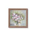 Picture of Pink And White Roses _GroupedProduct_Square_Framed_Matted_