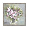 Picture of Pink And White Roses _GroupedProduct_Square_Framed_Matted_