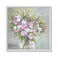 Picture of Pink And White Roses _GroupedProduct_Square_Framed_Matted_
