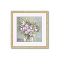 Picture of Pink And White Roses _GroupedProduct_Square_Framed_Matted_