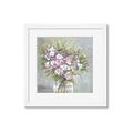 Picture of Pink And White Roses _GroupedProduct_Square_Framed_Matted_