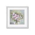 Picture of Pink And White Roses _GroupedProduct_Square_Framed_Matted_