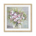 Picture of Pink And White Roses _GroupedProduct_Square_Framed_Matted_