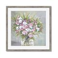 Picture of Pink And White Roses _GroupedProduct_Square_Framed_Matted_