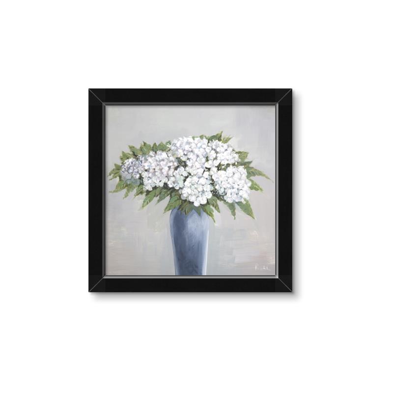 Picture of Flower in blue jar _GroupedProduct_Square_Framed_Matted_