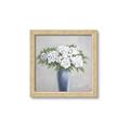 Picture of Flower in blue jar _GroupedProduct_Square_Framed_Matted_