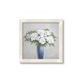 Picture of Flower in blue jar _GroupedProduct_Square_Framed_Matted_