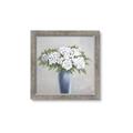Picture of Flower in blue jar _GroupedProduct_Square_Framed_Matted_