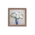 Picture of Flower in blue jar _GroupedProduct_Square_Framed_Matted_