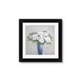 Picture of Flower in blue jar _GroupedProduct_Square_Framed_Matted_