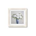 Picture of Flower in blue jar _GroupedProduct_Square_Framed_Matted_
