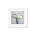 Picture of Flower in blue jar _GroupedProduct_Square_Framed_Matted_