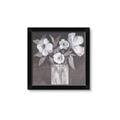 Picture of White On Gray _GroupedProduct_Square_Framed_Matted_