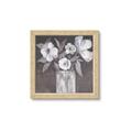 Picture of White On Gray _GroupedProduct_Square_Framed_Matted_