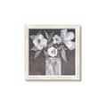 Picture of White On Gray _GroupedProduct_Square_Framed_Matted_