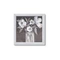 Picture of White On Gray _GroupedProduct_Square_Framed_Matted_