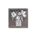 Picture of White On Gray _GroupedProduct_Square_Framed_Matted_