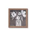 Picture of White On Gray _GroupedProduct_Square_Framed_Matted_