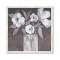 Picture of White On Gray _GroupedProduct_Square_Framed_Matted_