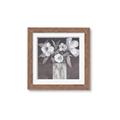Picture of White On Gray _GroupedProduct_Square_Framed_Matted_