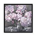Picture of Big Pink Flower  _GroupedProduct_Square_Framed_Matted_