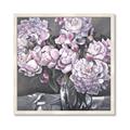 Picture of Big Pink Flower  _GroupedProduct_Square_Framed_Matted_
