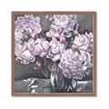 Picture of Big Pink Flower  _GroupedProduct_Square_Framed_Matted_