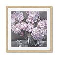 Picture of Big Pink Flower  _GroupedProduct_Square_Framed_Matted_