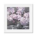 Picture of Big Pink Flower  _GroupedProduct_Square_Framed_Matted_
