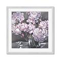 Picture of Big Pink Flower  _GroupedProduct_Square_Framed_Matted_