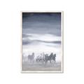 Picture of Running Horse _GroupedProduct_Rectangle_Portrait_Framed_Matted_