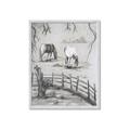 Picture of Farm House _GroupedProduct_Rectangle_Portrait_Framed_Matted_