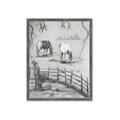 Picture of Farm House _GroupedProduct_Rectangle_Portrait_Framed_Matted_