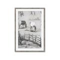 Picture of Farm House _GroupedProduct_Rectangle_Portrait_Framed_Matted_