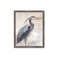 Picture of Blue Egret _GroupedProduct_Rectangle_Portrait_Framed_Matted_